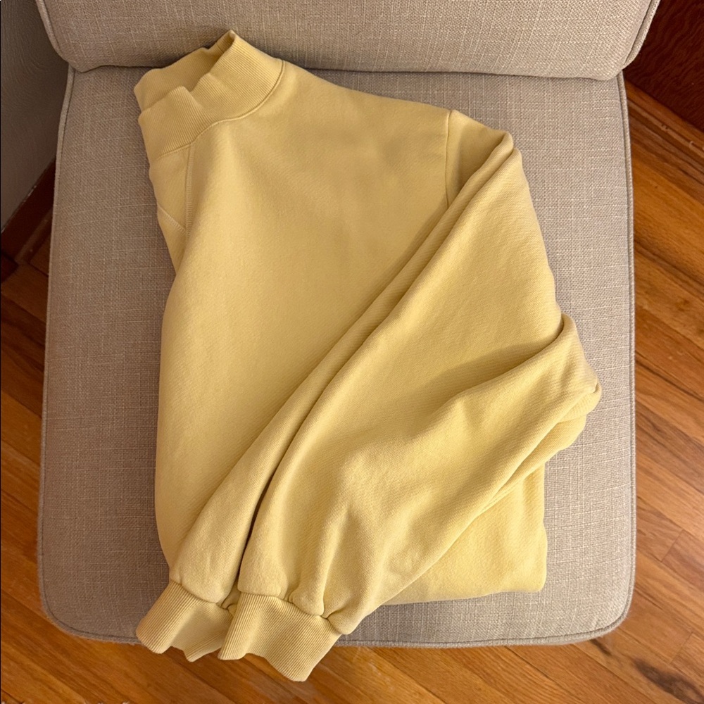 PARKE Yellow Mockneck